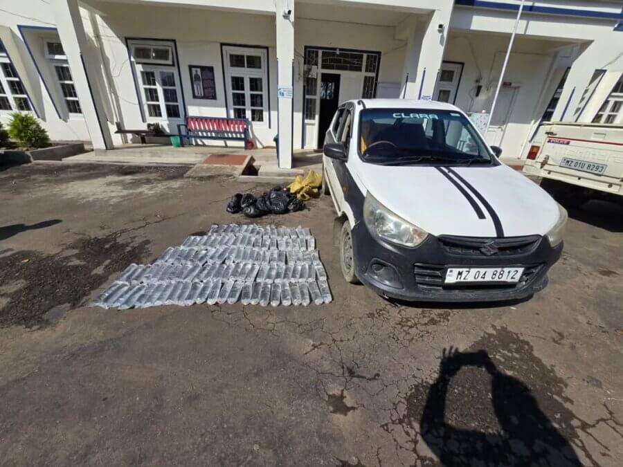 Khawzawl Police ten (BEDC) fun 100 (liter 75 vel) cheng 56,250 man hu an man