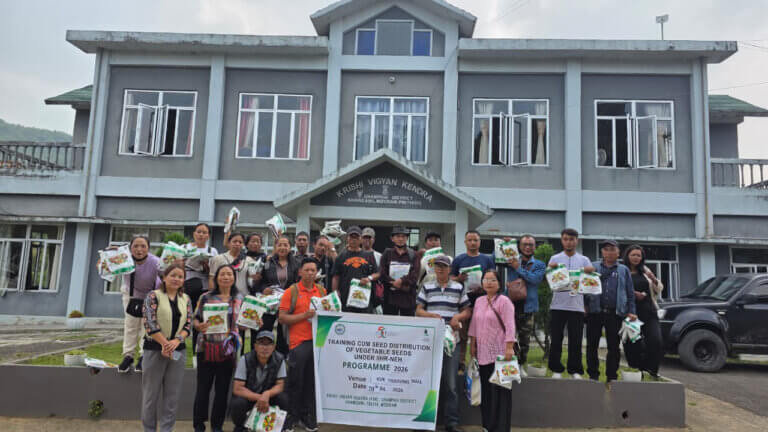 KHAWZAWL KVK-IN BIATE KHUA TOMATO CHING TURTE TAN TRAINING BUATSAIH