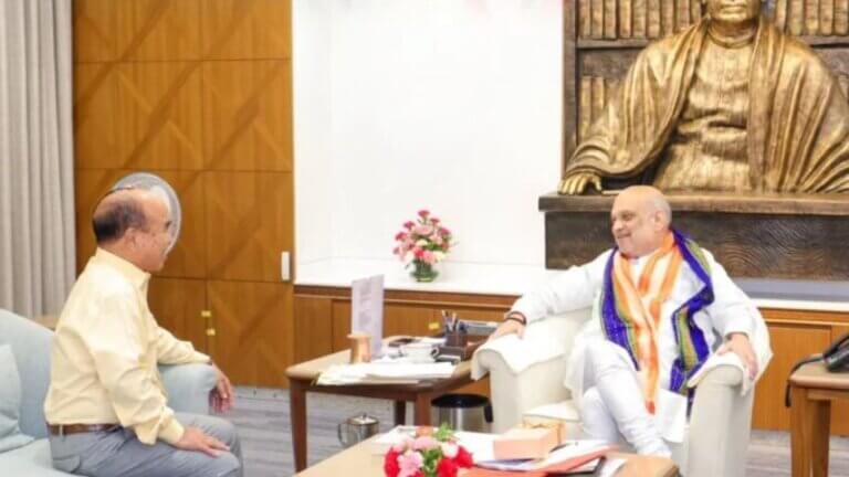 Ex CM Pu Zoramthanga leh Union Minister an inkawm